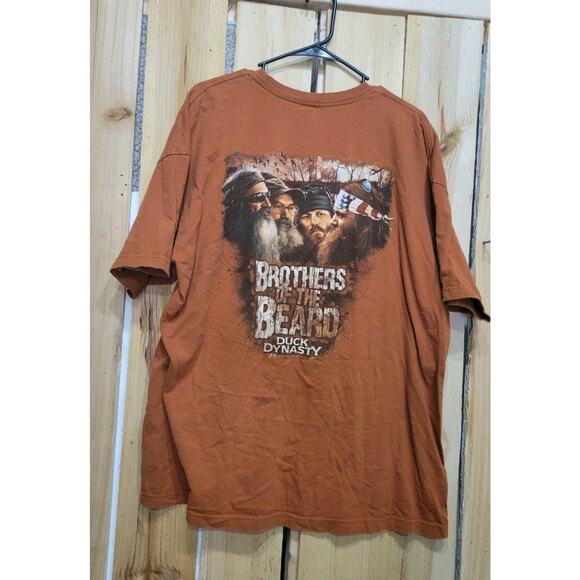 Duck Dynasty T Shirt Brothers Of The Beard Double-sided Print Mens 2XL - Picture 4 of 10